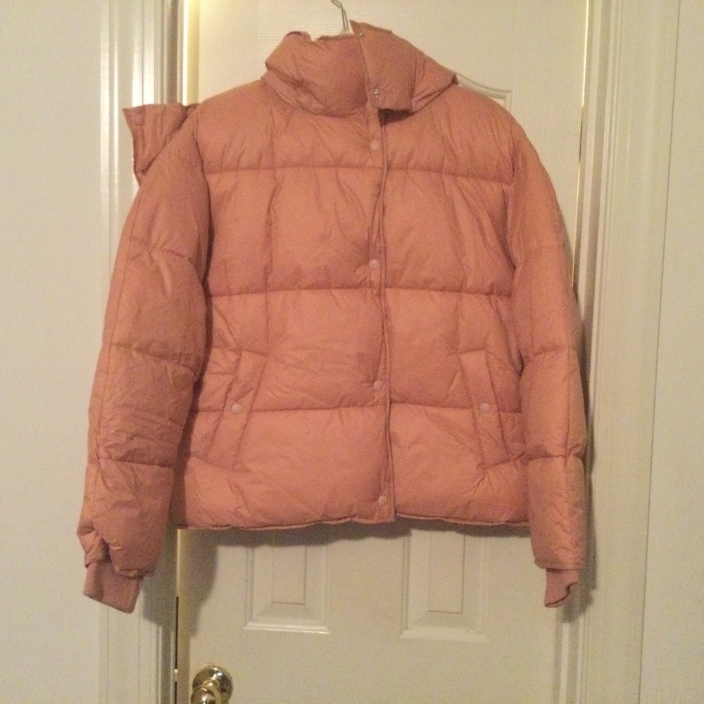 J Crew ladies puffer coat